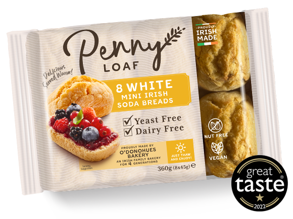 The Penny Loaf White Mini Irisg